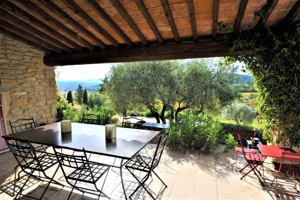 In Gordes, Facing The Entire Luberon Park A Beautiful 5 Bedrooms House Exterior photo