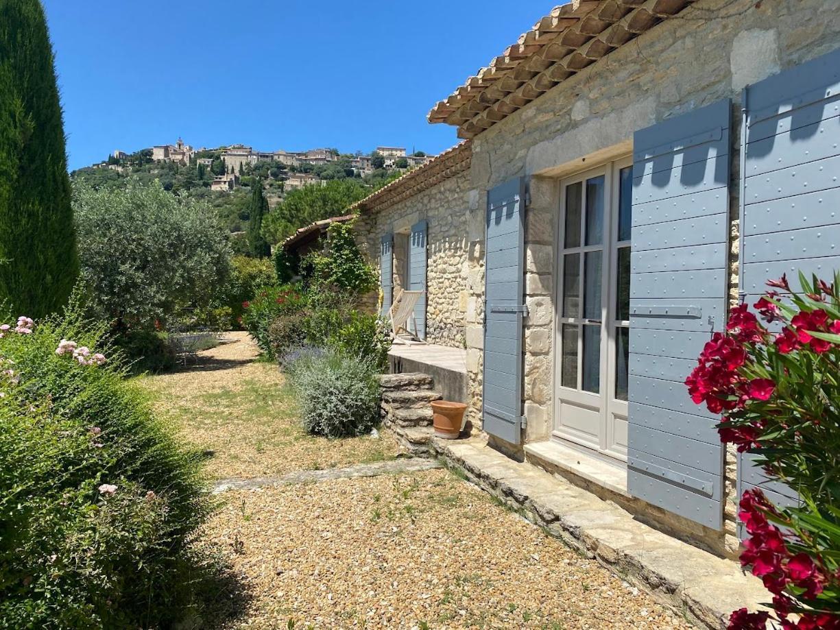 In Gordes, Facing The Entire Luberon Park A Beautiful 5 Bedrooms House Exterior photo