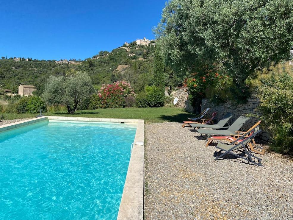 In Gordes, Facing The Entire Luberon Park A Beautiful 5 Bedrooms House Exterior photo
